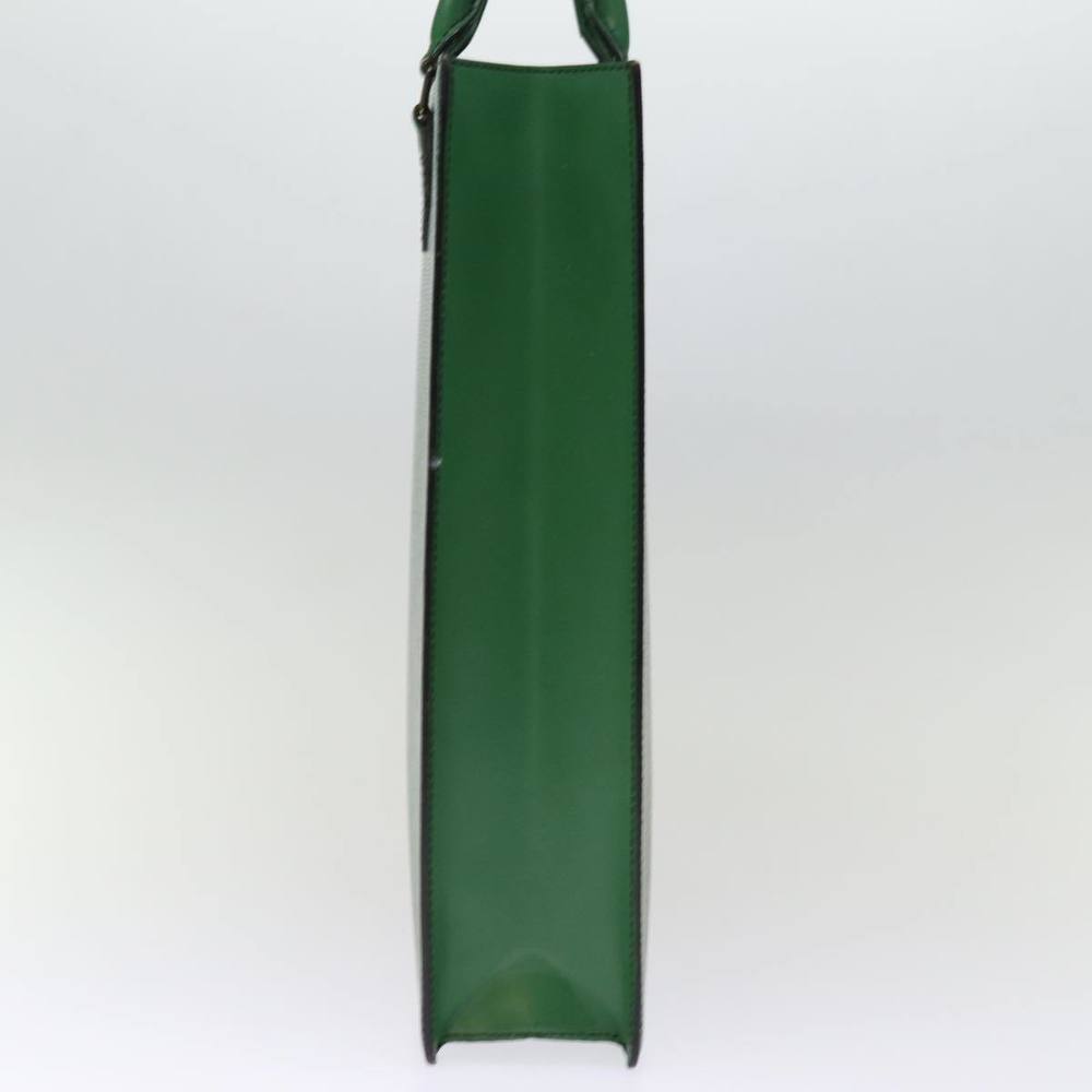 LOUIS VUITTON Epi Sac Plat Hand Bag Green M59084 LV Auth 75274 - Picture 3 of 16
